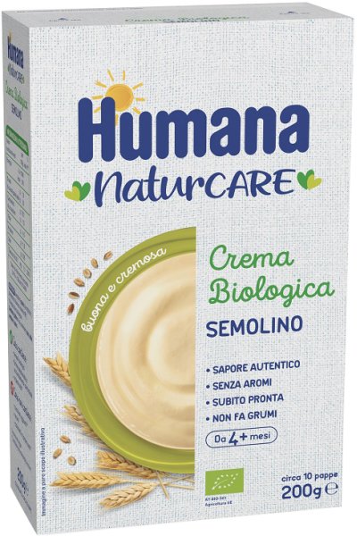 HUMANA CREMA BIO SEMOLINO 200G HUMANA CREMA BIO SEMOLINO 200G