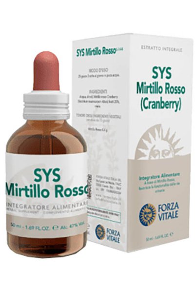 SYS MIRTILLO ROSSO GOCCE 50ML SYS MIRTILLO ROSSO GOCCE 50ML