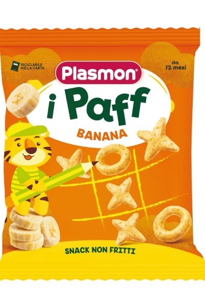 PLASMON PAFF Snack Banana 15g PLASMON PAFF Snack Banana 15g