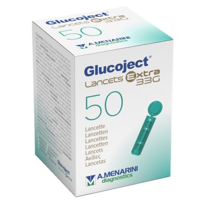 GLUCOJECT LANCETS EX G33 50PZ GLUCOJECT LANCETS EX G33 50PZ
