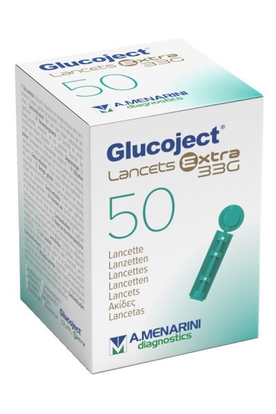 GLUCOJECT LANCETS EX G33 50PZ GLUCOJECT LANCETS EX G33 50PZ
