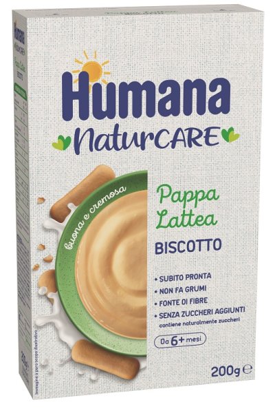 HUMANA Pappa Lattea Bisc.200g HUMANA Pappa Lattea Bisc.200g