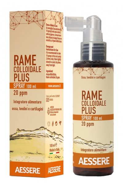 RAME COLLOIDALE PLUS SPR 100ML RAME COLLOIDALE PLUS SPR 100ML