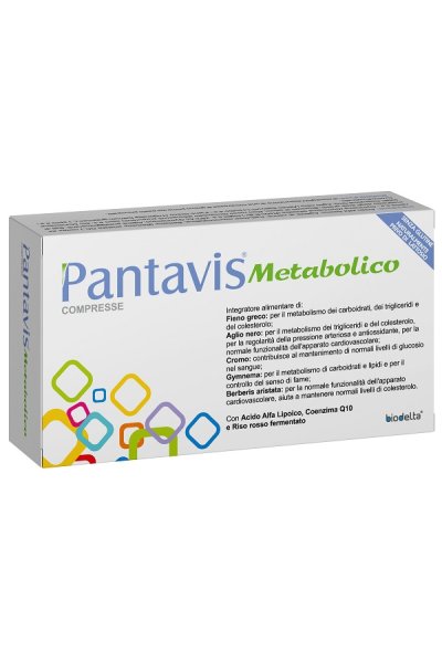 PANTAVIS METABOLICO 30CPR PANTAVIS METABOLICO 30CPR