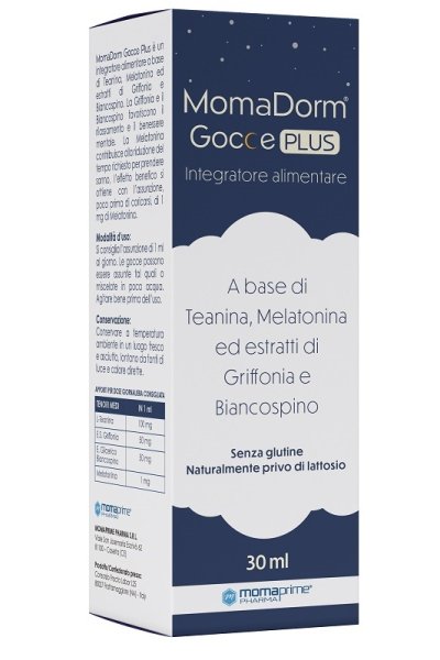 MOMADORM GOCCE PLUS 30ML MOMADORM GOCCE PLUS 30ML