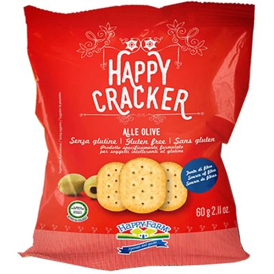 HAPPY FARM Crackers Olive 60g