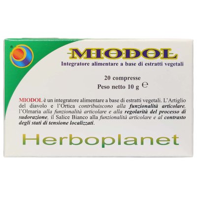 MIODOL 20CPR BLISTER 10G HERBOPL MIODOL 20CPR BLISTER 10G HERBOPL