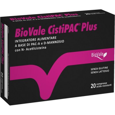 BIOVALE CISTIPAC PLUS 20CPR BIOVALE CISTIPAC PLUS 20CPR