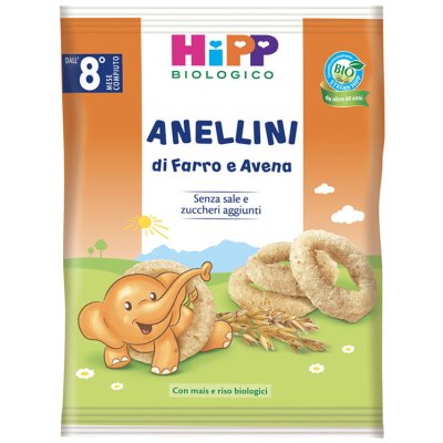 HIPP ANELLINI FARRO AVENA 30G HIPP ANELLINI FARRO AVENA 30G