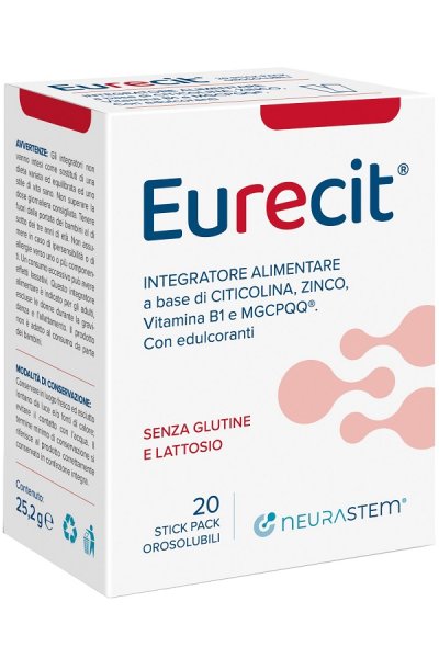 EURECIT 20STICK PACK OROSOLUB EURECIT 20STICK PACK OROSOLUB
