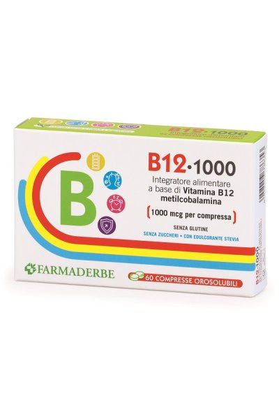 B12 1000 60CPR OROSOLUBILI FAR B12 1000 60CPR OROSOLUBILI FAR