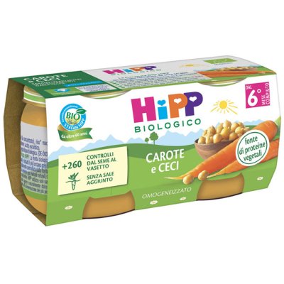HIPP BIO OMOG CAROTE/CECI2X80G HIPP BIO OMOG CAROTE/CECI2X80G