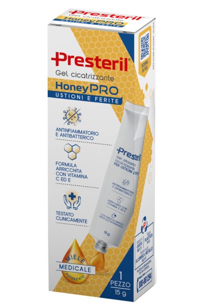 PRESTERIL HONEY Gel Cicatrizz. PRESTERIL HONEY Gel Cicatrizz.