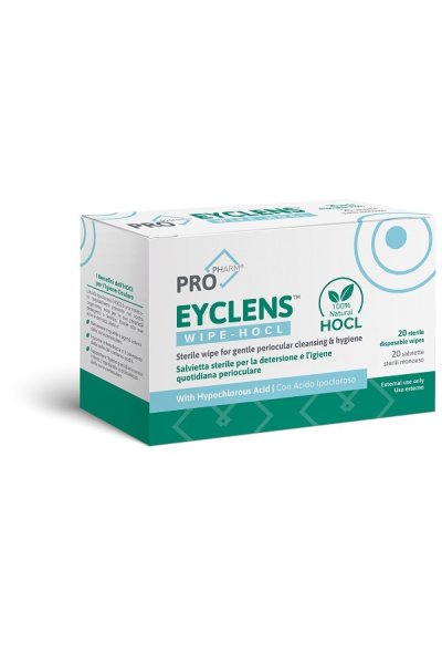 EYCLENS Wipe HOCL 20pz F/C EYCLENS Wipe HOCL 20pz F/C