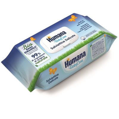 HUMANA BC SALVIETTE 72PZ HUMANA BC SALVIETTE 72PZ
