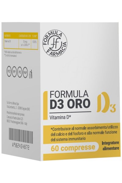 FORMULA D3 OROSOLUBILE 60CPR FORMULA D3 OROSOLUBILE 60CPR