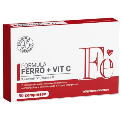 FORMULA FERRO + VIT C 30 CPR FORMULA FERRO + VIT C 30 CPR