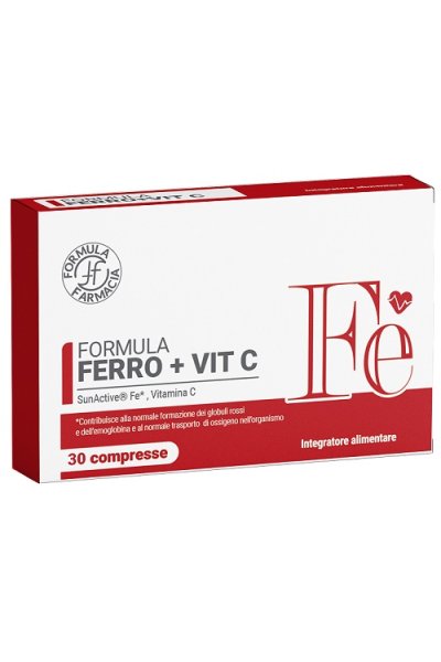 FORMULA FERRO + VIT C 30 CPR FORMULA FERRO + VIT C 30 CPR