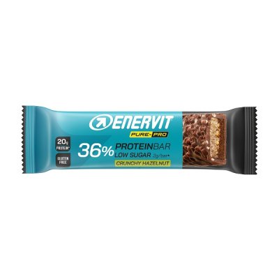 ENERVIT PP BAR 36% HAZELNUT55G
