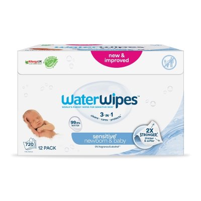 WATERWIPES BABY SALV 12PACK