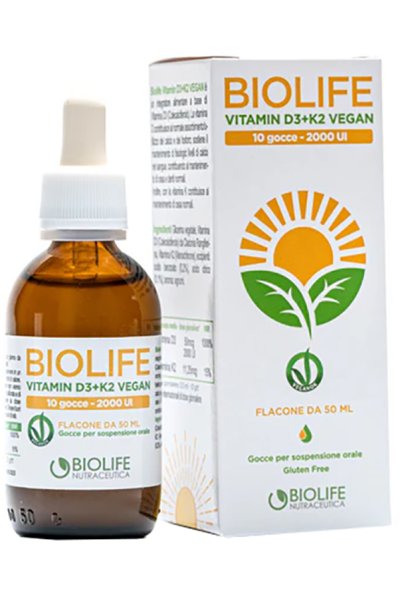 BIOLIFE VITAMIN D3+K2 VEGAN GTT BIOLIFE VITAMIN D3+K2 VEGAN GTT