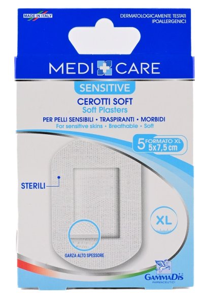 CEROTTI STERILI TNT 7,5X5 5PZ CEROTTI STERILI TNT 7,5X5 5PZ