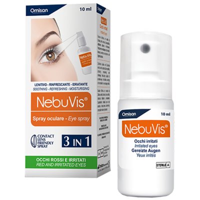 NEBUVIS OCCHI IRRITATI SPR10ML NEBUVIS OCCHI IRRITATI SPR10ML