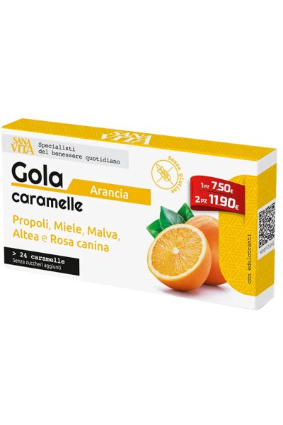 SANAVITA GOLA ARANCIA 24CPR SANAVITA GOLA ARANCIA 24CPR