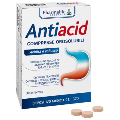 ANTIACID 30CPR OROSOLUBILI ANTIACID 30CPR OROSOLUBILI