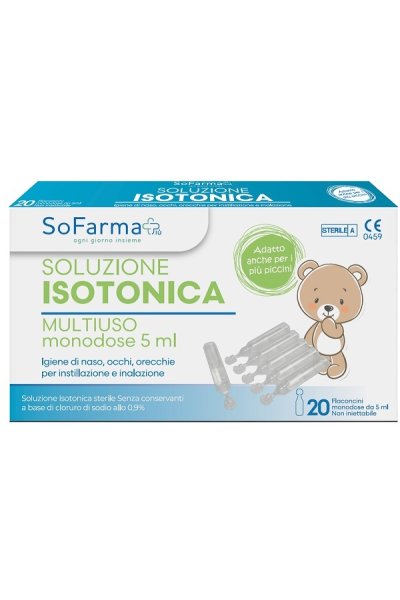 SOLUZ SALINA 0,9% 20FL 5ML SF+ SOLUZ SALINA 0,9% 20FL 5ML SF+