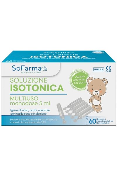 SOLUZ SALINA 0,9% 60FL 5ML SF+ SOLUZ SALINA 0,9% 60FL 5ML SF+