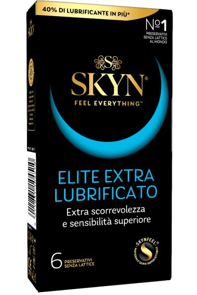 SKIN Elite Extra Lubrif.6pz SKIN Elite Extra Lubrif.6pz