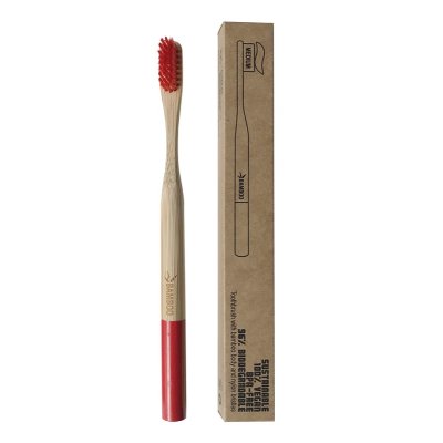 SPAZZOLINO BAMBOO MEDIUM ROSSO SPAZZOLINO BAMBOO MEDIUM ROSSO