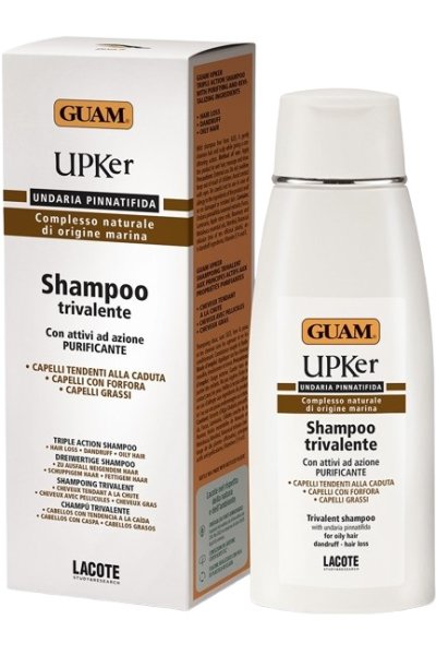 GUAM UPKER SHAMPOO TRIVALENTE 20 GUAM UPKER SHAMPOO TRIVALENTE 20