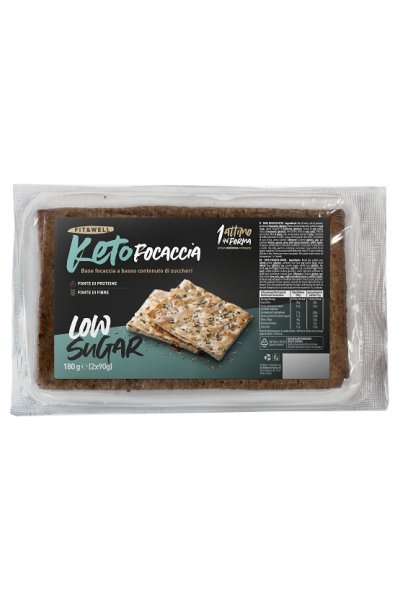 KETO Focaccia 2pz 90g KETO Focaccia 2pz 90g