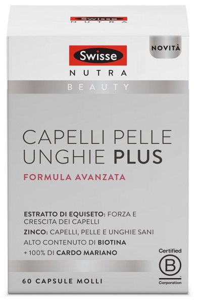 SWISSE CAPELLI P UN PLUS 60CPS SWISSE CAPELLI P UN PLUS 60CPS