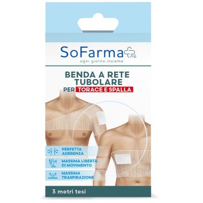 RETE ELASTICA TORACE SPALLA SF+