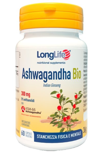 LONGLIFE ASHWAGANDHA*60Cps LONGLIFE ASHWAGANDHA*60Cps