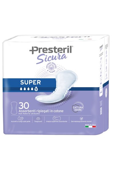 PRESTERIL Sicura Ass.Super30pz PRESTERIL Sicura Ass.Super30pz