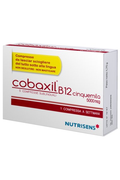 COBAXIL B12 Cinquemila 5Cpr COBAXIL B12 Cinquemila 5Cpr