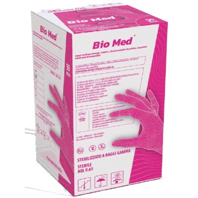 BIO MED GUANTO STER C/POLV 5,5