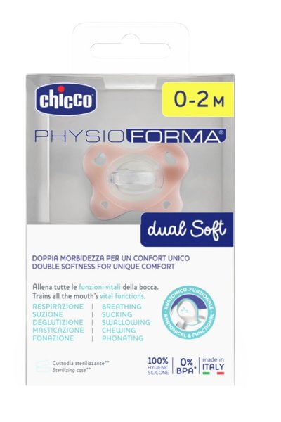 CH Succh.DualSoft Rosa 0-2m1pz CH Succh.DualSoft Rosa 0-2m1pz