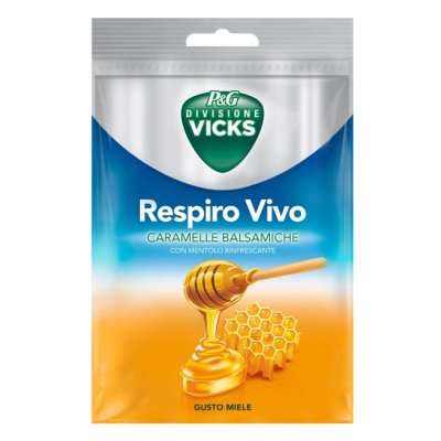 VICKS RESPIRO VIVO CARAM MIELE VICKS RESPIRO VIVO CARAM MIELE