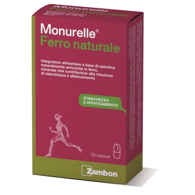 MONURELLE FERRO NATURALE 30CPS
