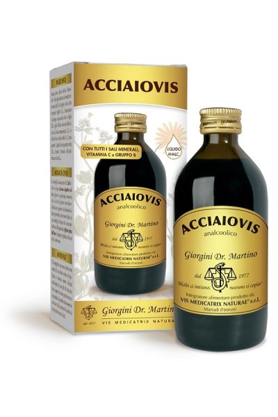 ACCIAIOVIS Liq.Analc.200ml ACCIAIOVIS Liq.Analc.200ml