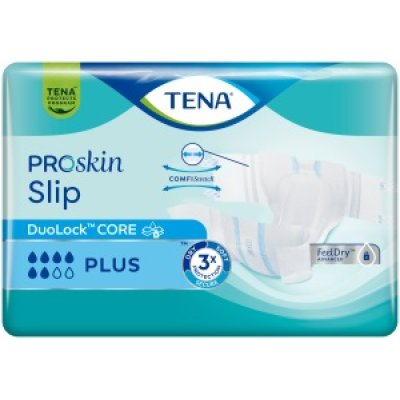 TENA Proskin Slip Plus L 10pz TENA Proskin Slip Plus L 10pz
