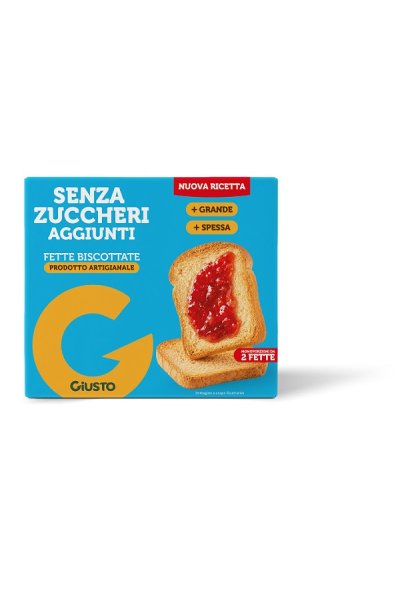 GIUSTO S/Z Fette Bisc.120g GIUSTO S/Z Fette Bisc.120g
