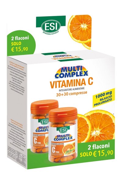 ESI VITAMINA C PURA 1000 60CPR ESI VITAMINA C PURA 1000 60CPR