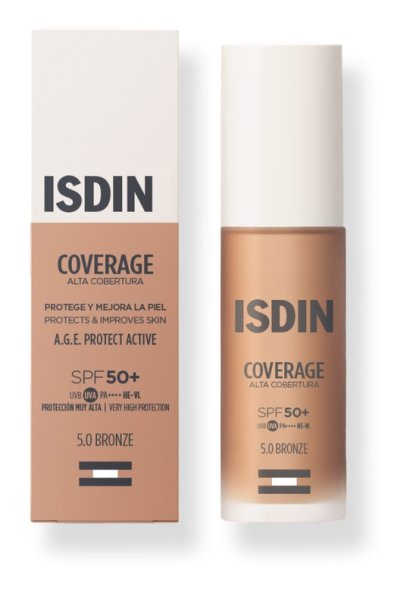 COVERAGE 4,0 BRONZE fp50+ 30g COVERAGE 4,0 BRONZE fp50+ 30g