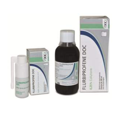 FLURBIPROFENE DOC*COLLUT 160ML